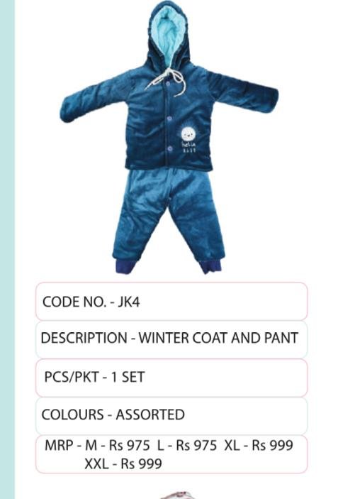 WINTER COAT AND PANT