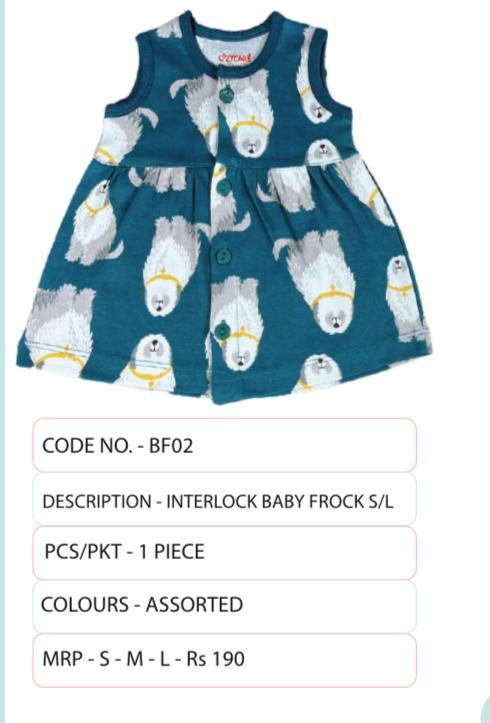 INTERLOCK BABY FROCK